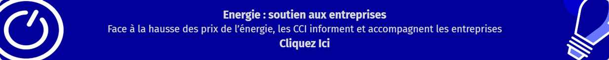 Face à la hausse des prix de l'énergie, les cci vous informent et vous accompagnent