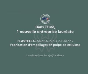 Plastella : lauréate France relance