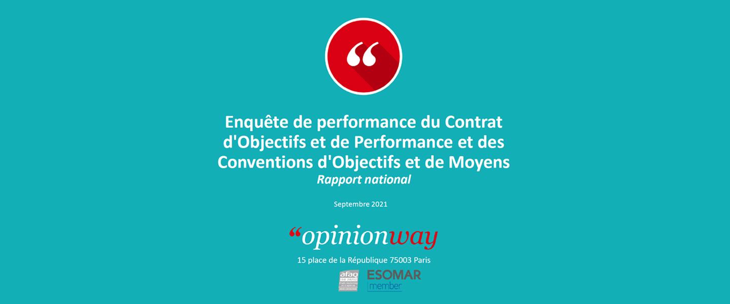 Enquête de performance du COP et des COM