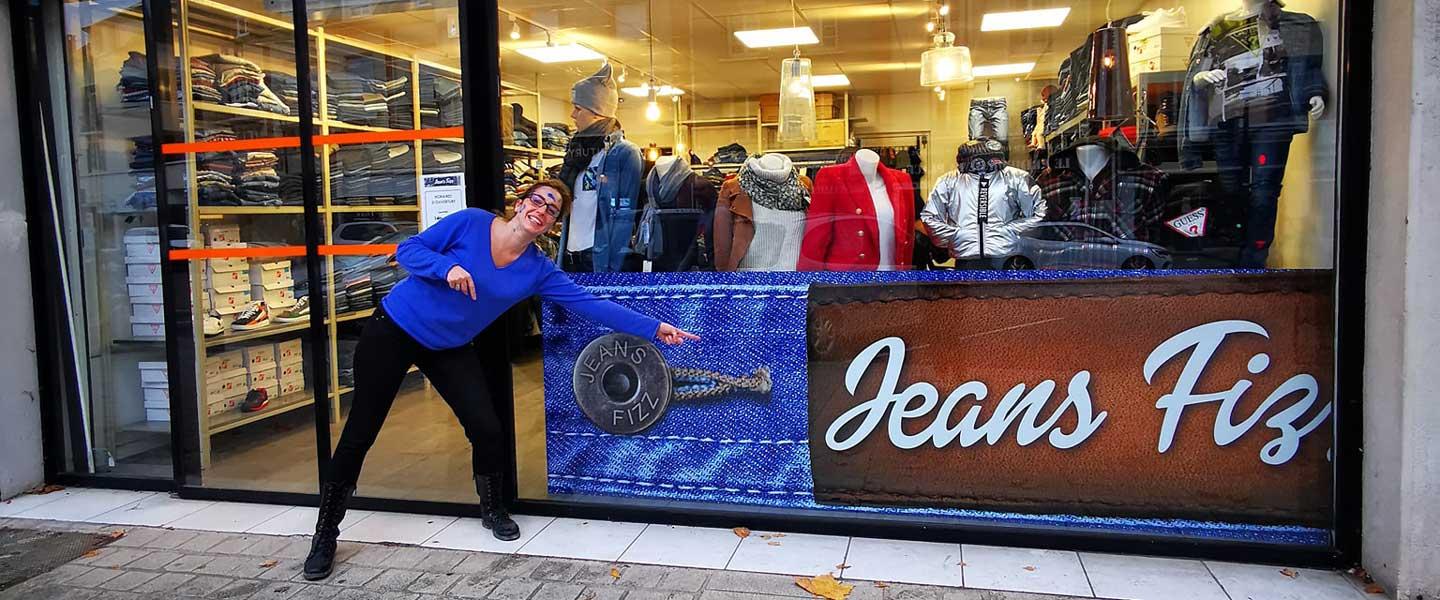 Jeans Fizz s'installe dans la Boutique Test
